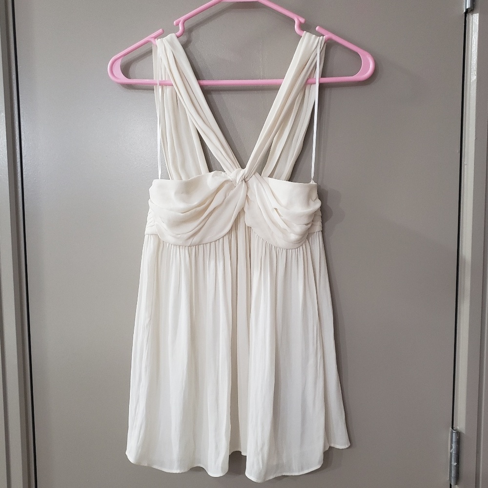 Zara cream blouse